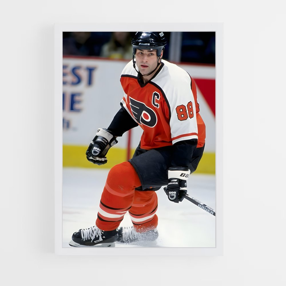 Poster Eric lindros – affiche Hockey sur glace (vue 3)